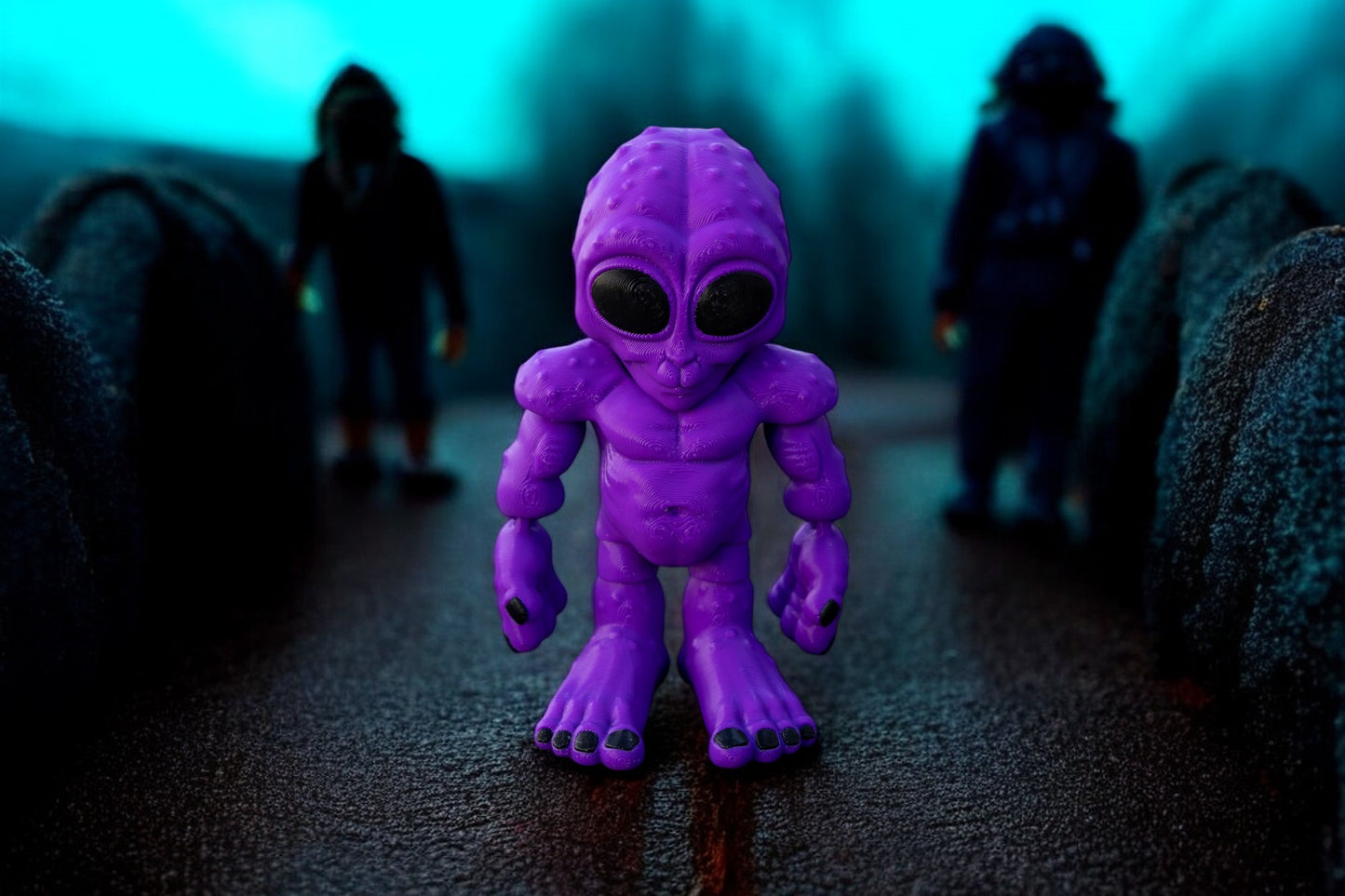 Articulated Alien - 3D Print