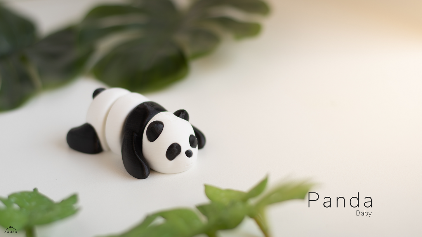 Mini Panda & Keychain