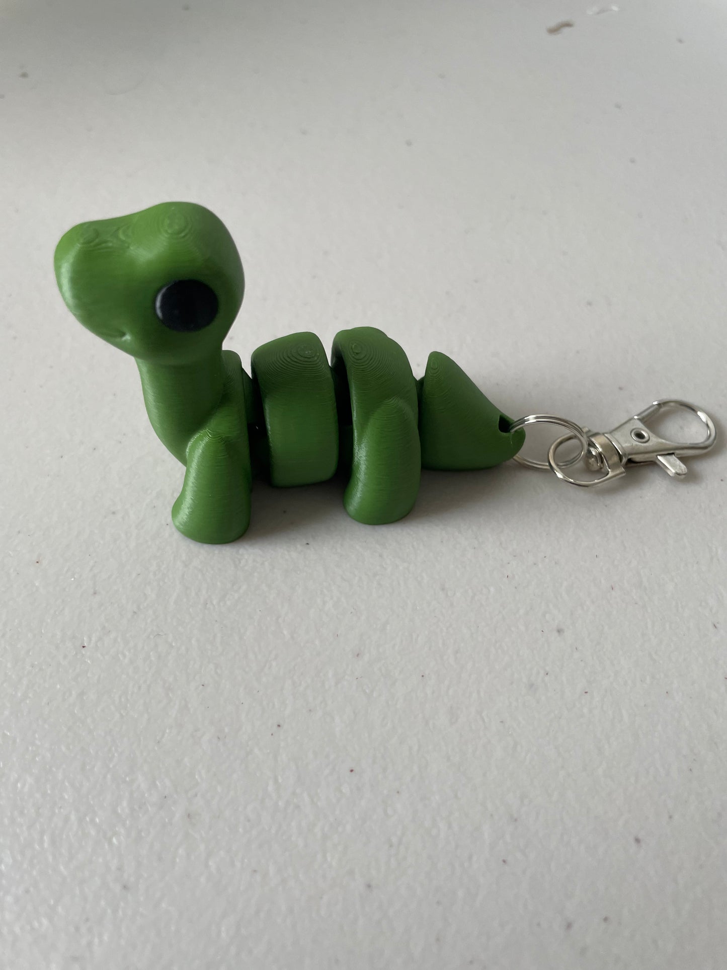 Mini Brontosaurus & Keychain