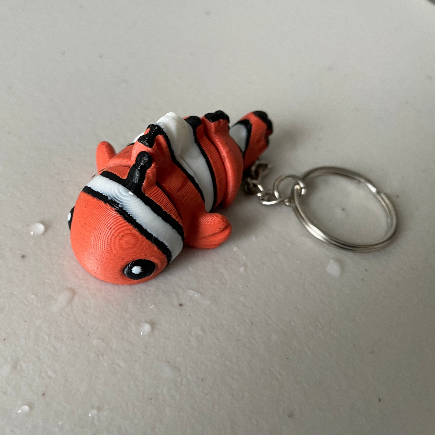 Mini Clown Fish & Keychain