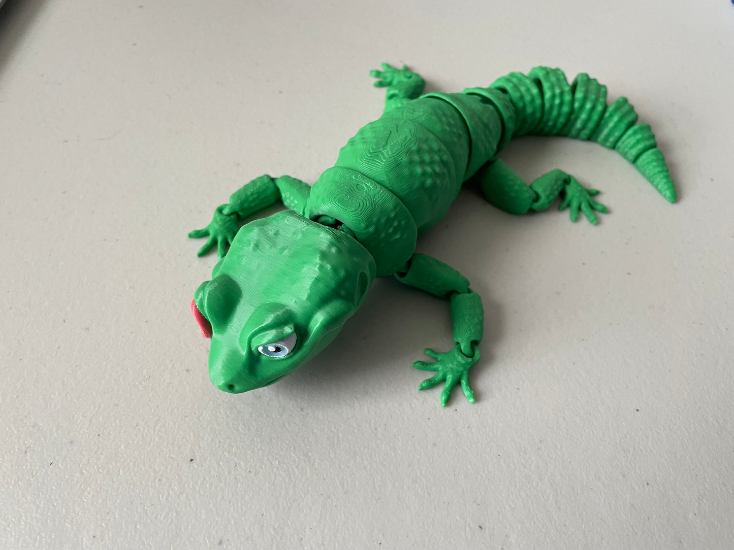 Eye-Licking Lizard - 3D Print