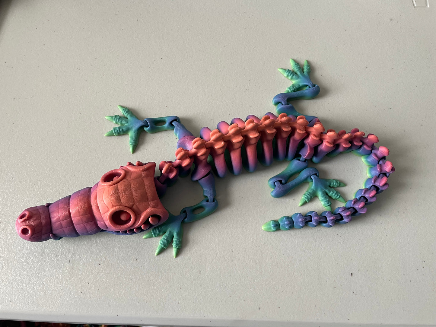 Flexi Alligator Skeleton - 3D Print