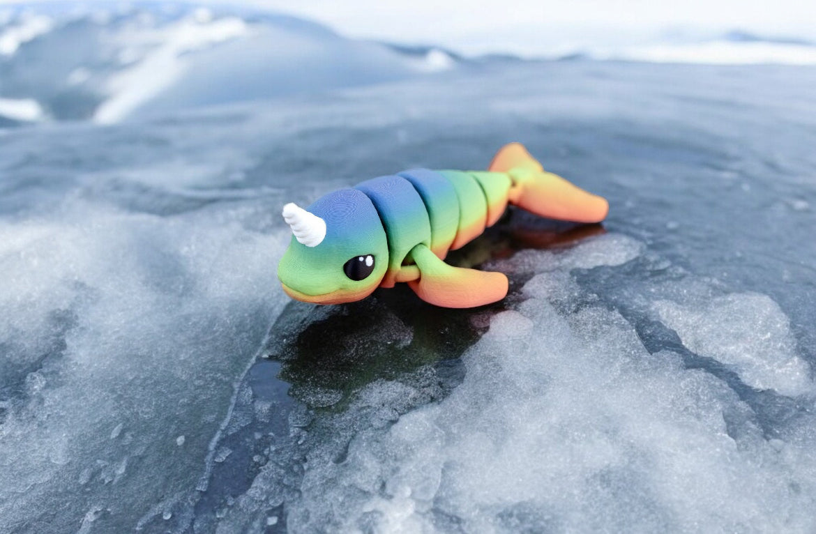 Flexi Narwahl - 3D Print