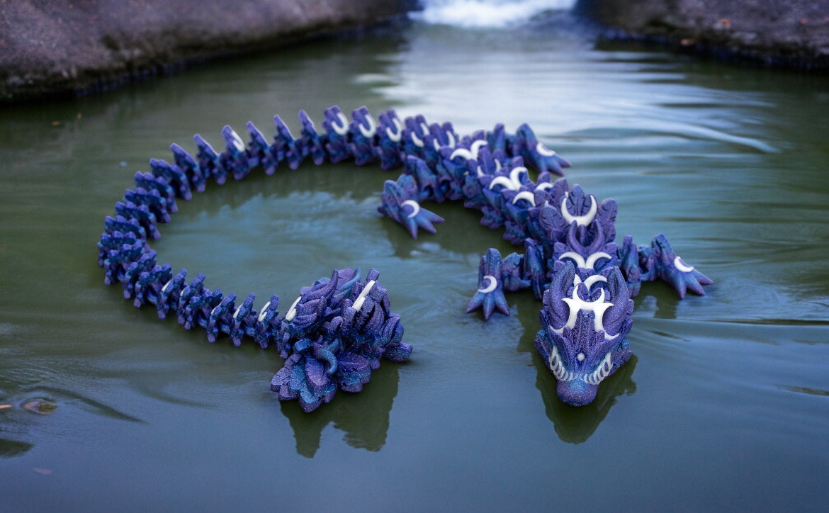 Lunar Dragon Glow in the Dark - 3D Printed