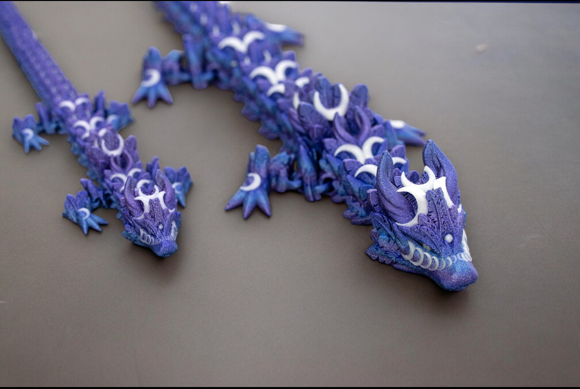 Lunar Dragon Glow in the Dark - 3D Printed