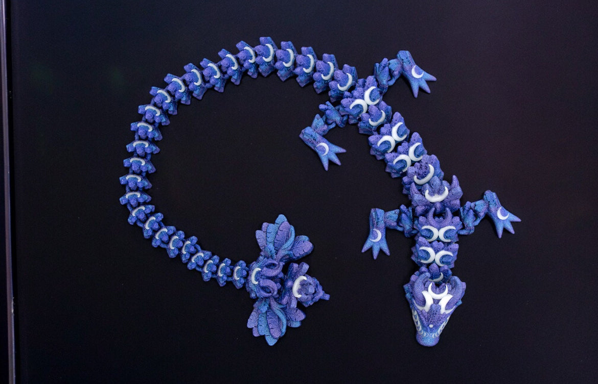 Lunar Dragon Glow in the Dark - 3D Printed
