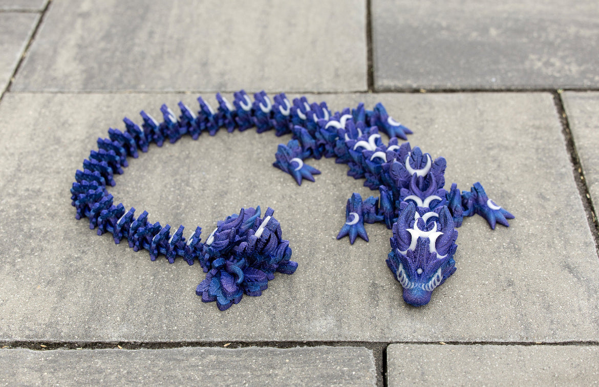 Lunar Dragon Glow in the Dark - 3D Printed