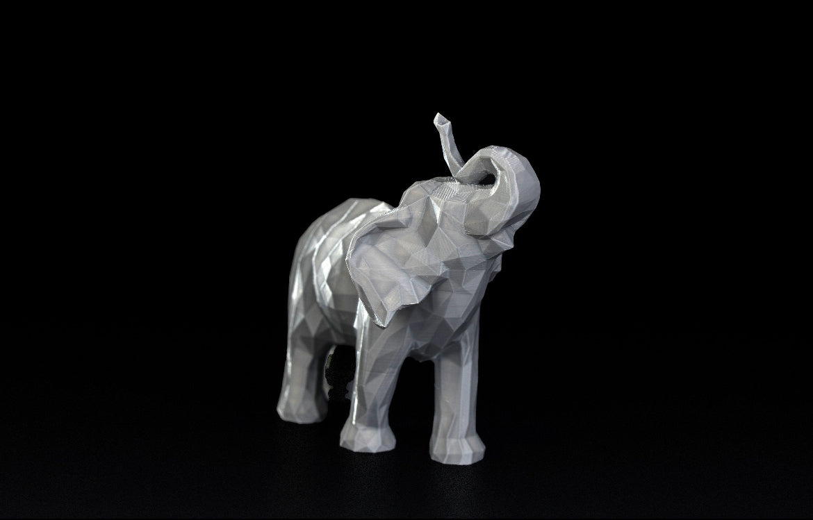 Elephant Figurine - 3D Printed