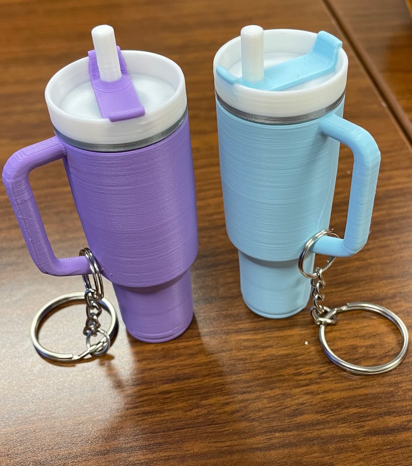 Stanley Cup Chapstick Holder and Keychain