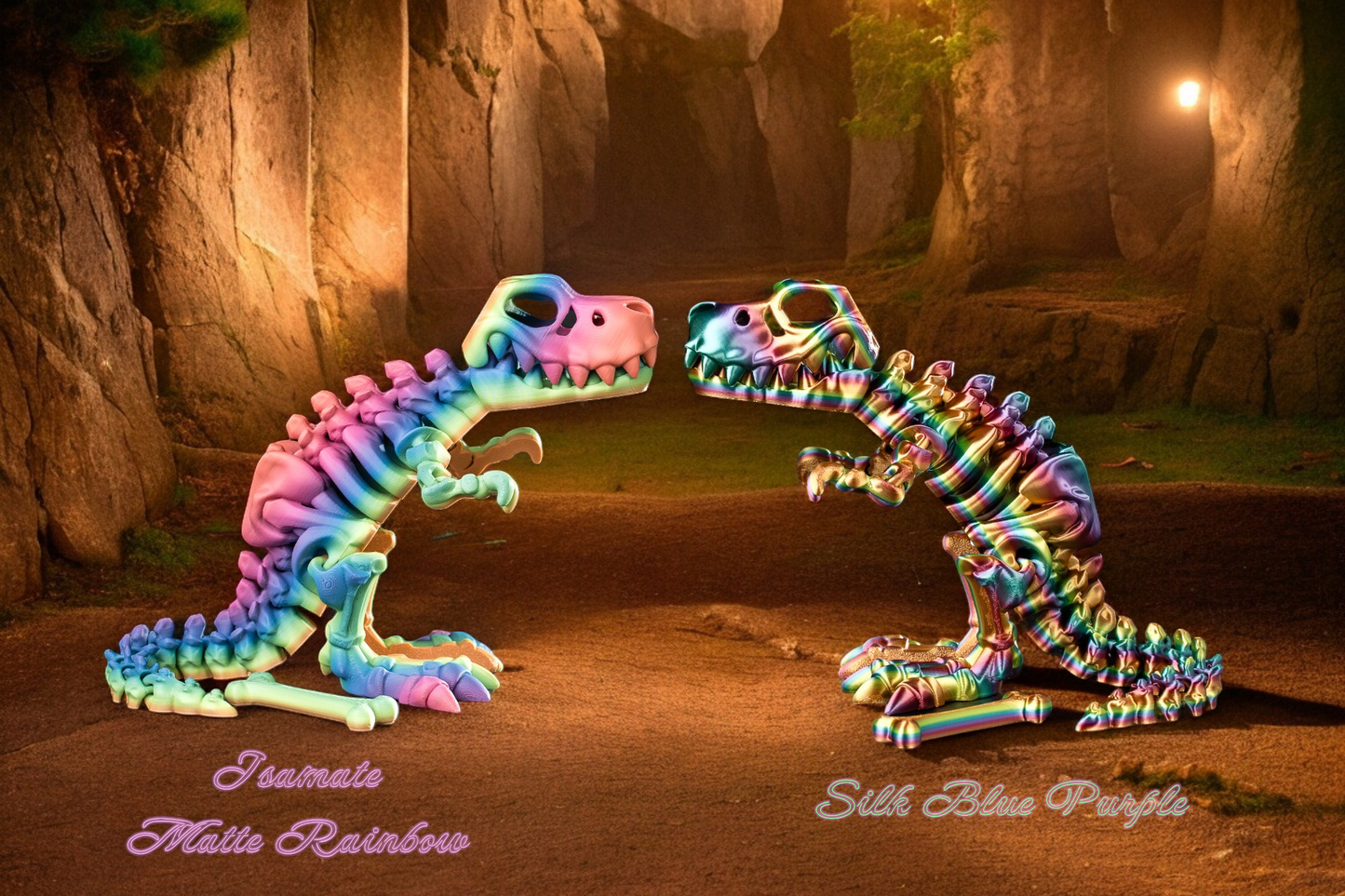 Flexi T-Rex Skeleton - 3D Print
