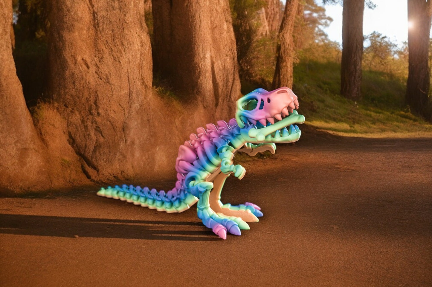 Flexi T-Rex Skeleton - 3D Print