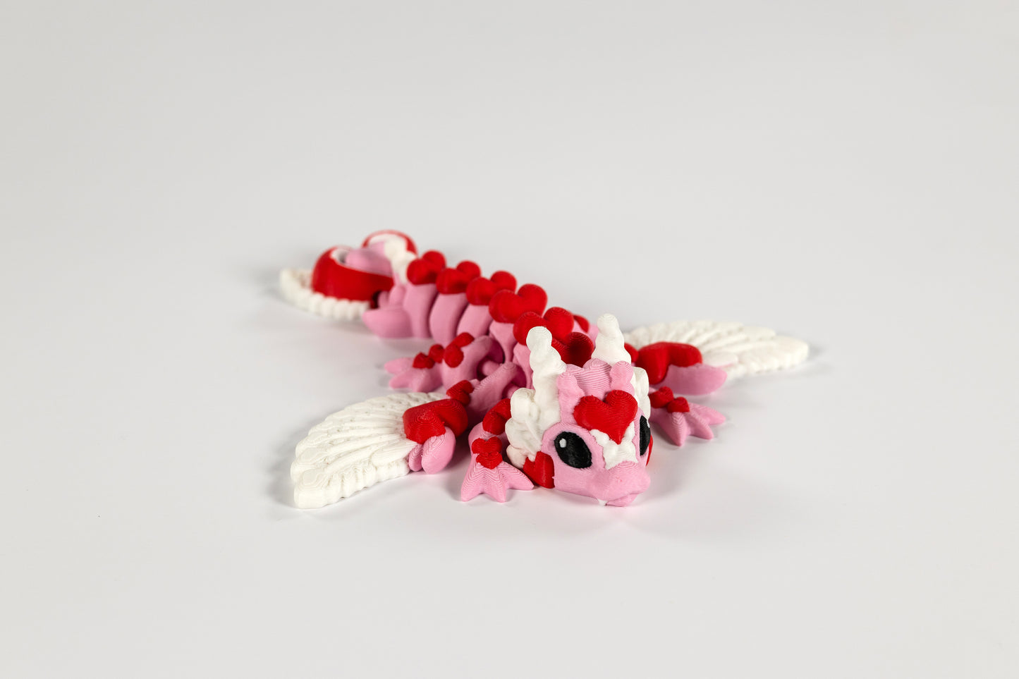 Baby Heart Dragon - 3D Printed