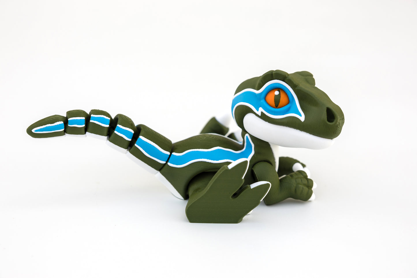 Baby Raptor – 3D Printed Articulated Dinosaur