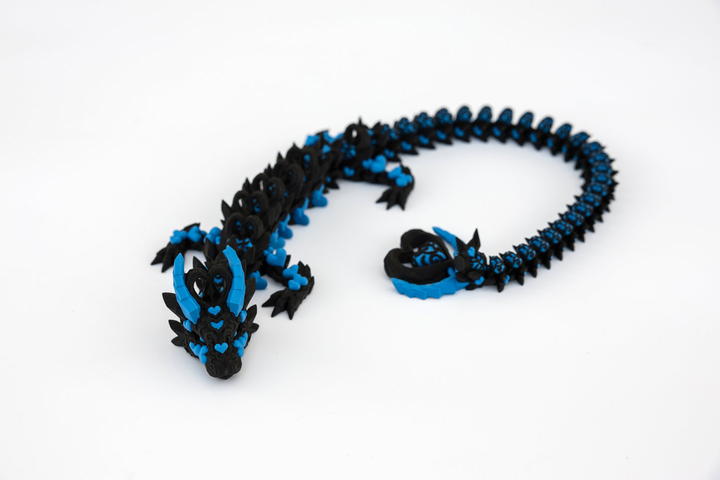 Dragon with Hearts - 3D Printed