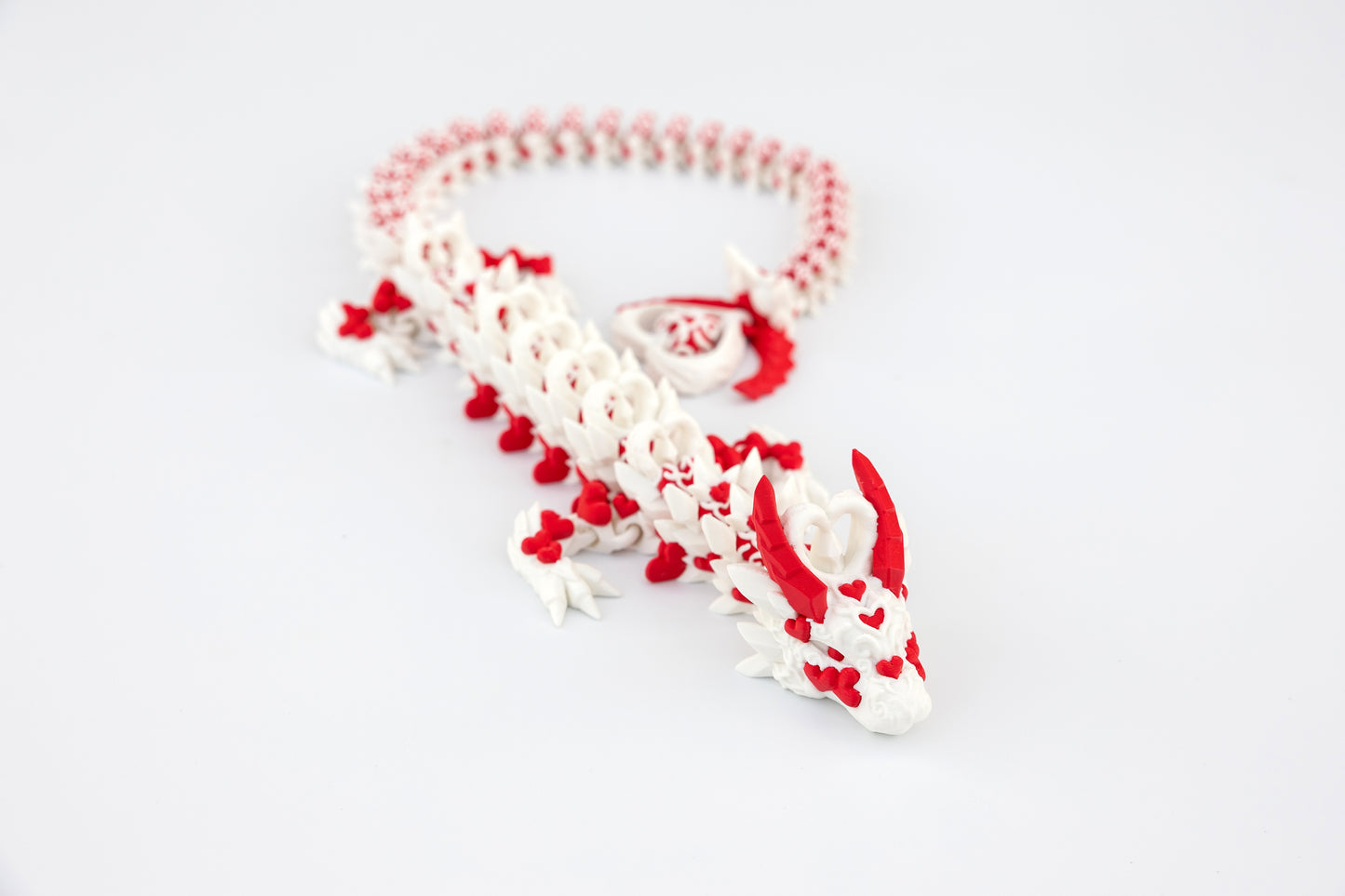 Dragon with Hearts - 3D Printed