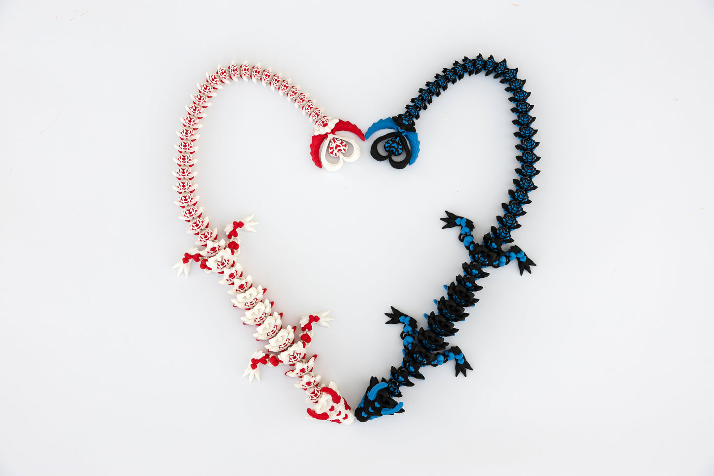 Dragon with Hearts - 3D Printed