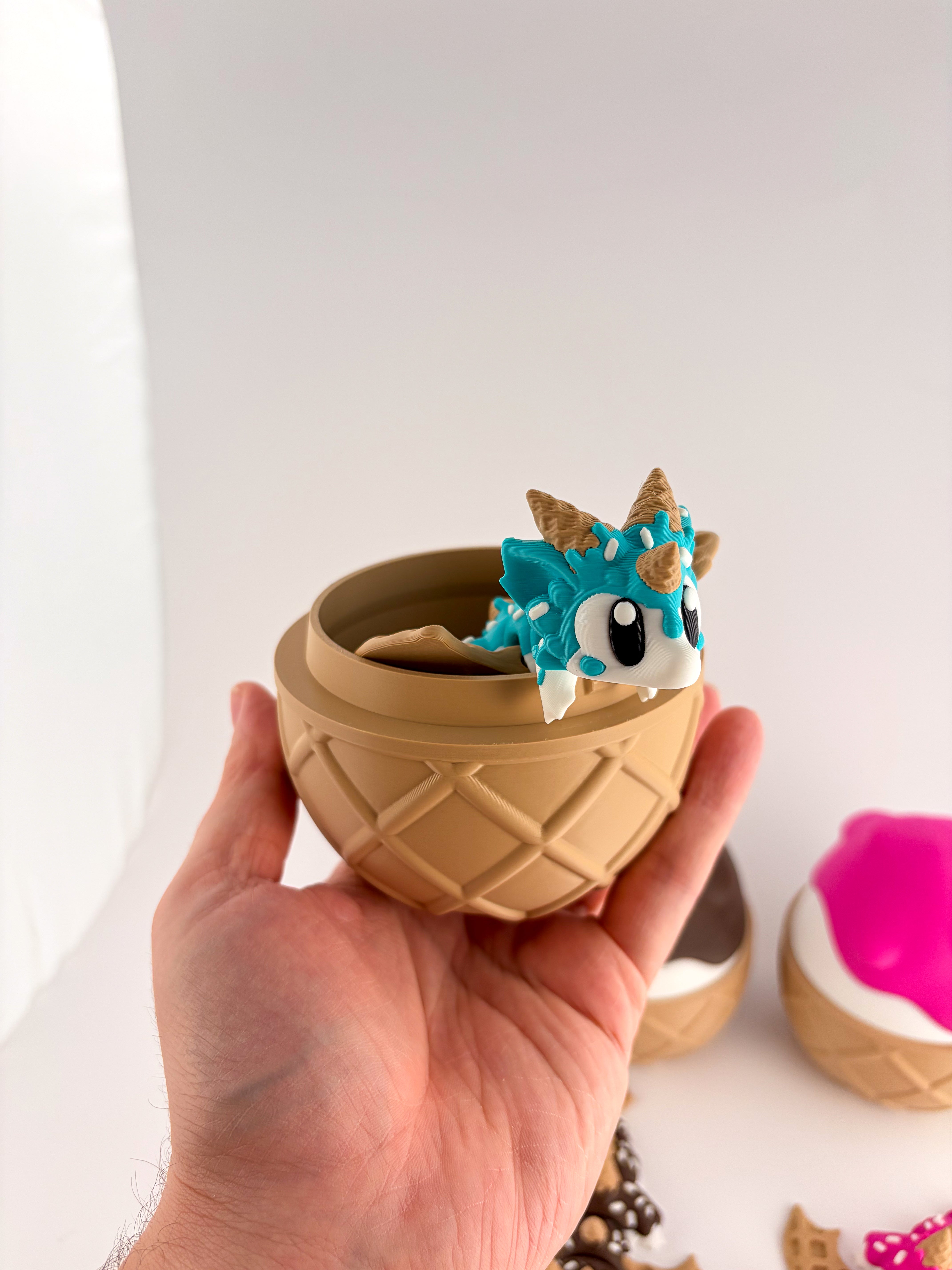Sugar Rush Ice Cream Dragon – Cute Dessert Dragon Collectible